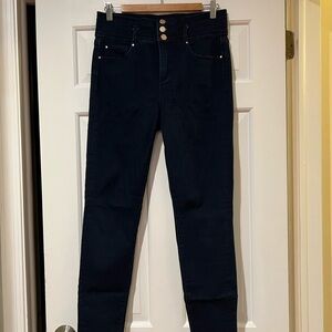 Ann Taylor corset waist jeans